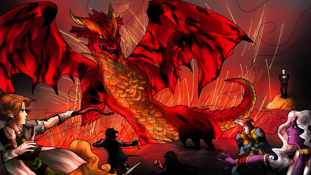 YT Thumbnail for Dungeon Delvers.