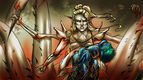 YT Thumbnail for Dungeon Delvers.