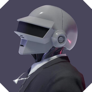 Daft Punk scene, rendered in MMD with Ray-Tracing. Unknown model author.