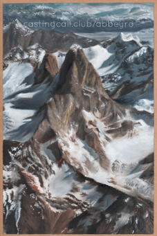 Fitzroy painting, made with oils.