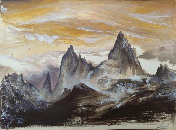 Fitzroy Mountains | Acrylics